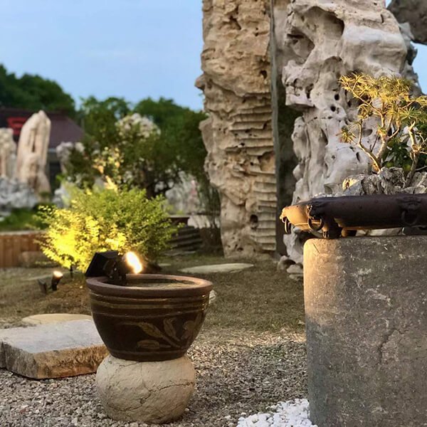 solar garden light project