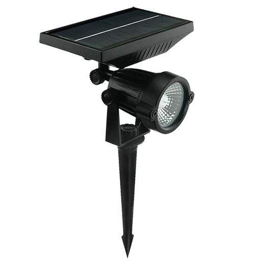 solar garden spike light