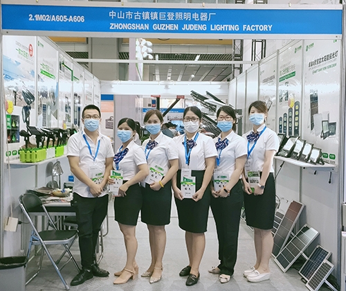 Judn Solar in Lighting fair 