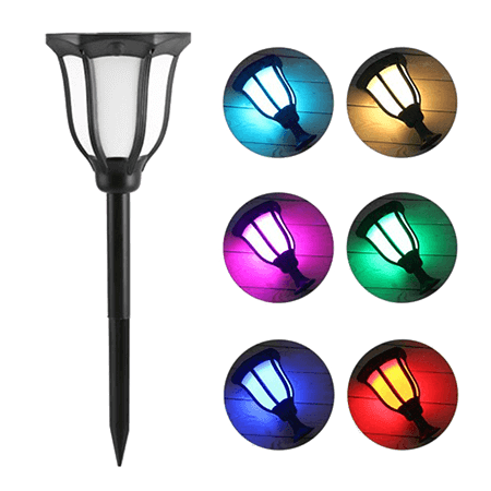 solar flame lights rgb