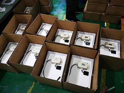 garden solar lights manufacturer workshop production 