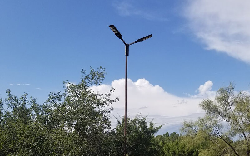 all in one solar light project