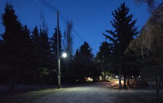 solar light for security