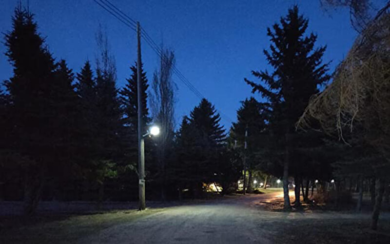 solar light for security