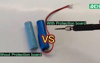 Batería de luz solar con o sin tablero de protección.