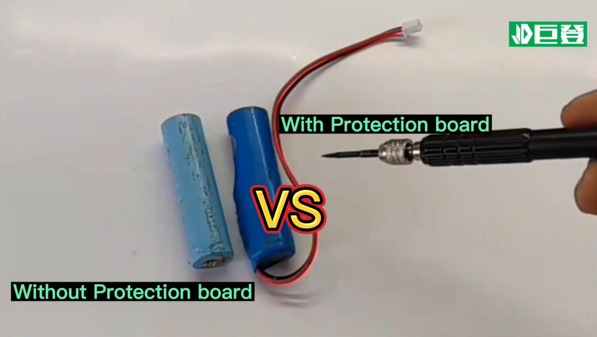 Solar Light battery with or without protection board
