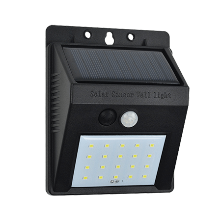 led solar wall lamp