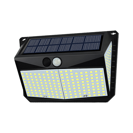 solar wall lamp wide illuminate