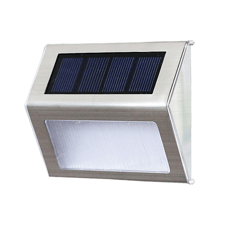 stainless steel solar wall lamp